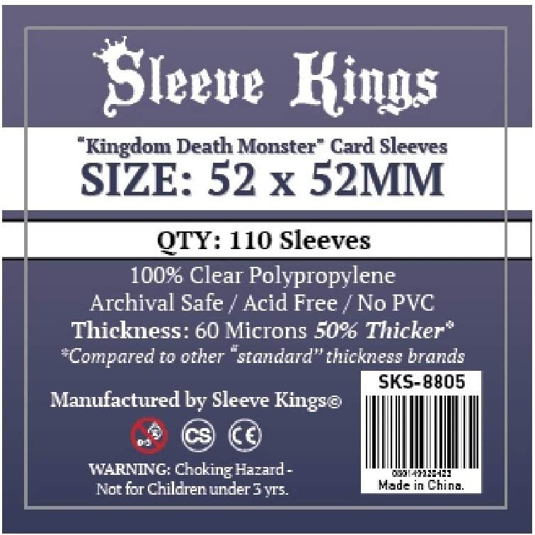 SK Sleeve 52x52mm - 110/pack - SK 卡套 52x52mm - 110/包 - [GoodMoveBG]