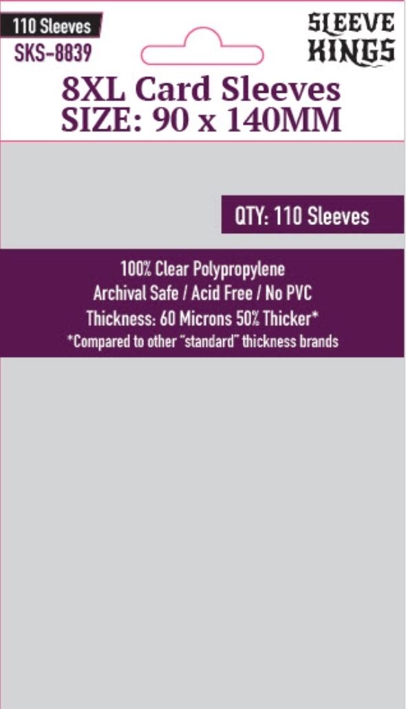 SK Sleeve 90x140mm - 110/pack  - SK 卡套 90x140mm  - 110/包 - [GoodMoveBG]