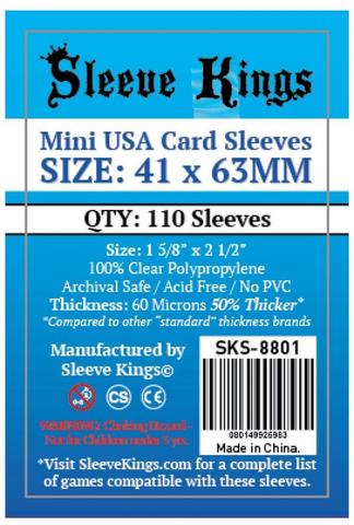 SK Sleeve 41x63mm - 110/pack - SK 卡套 41x63mm - 110/包 - [GoodMoveBG]