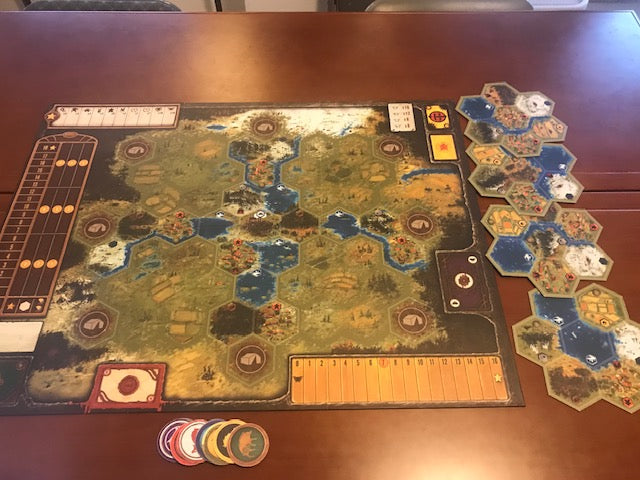 Scythe: Modular Board - 鐮刀戰爭：模組化地圖 - [GoodMoveBG]