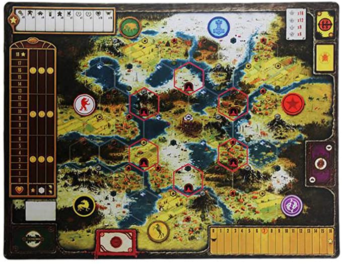 Scythe: Neoprene Playmat - 鐮刀戰爭：棋盤遊戲墊 - [GoodMoveBG]