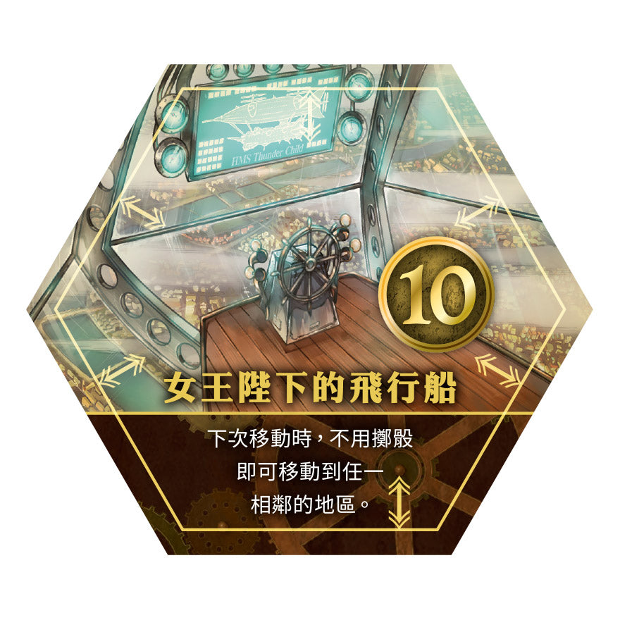 Shadow Raiders : Queen Majesty Airship Expension - 暗影奇襲 : 女王陛下的飛行船擴充 - [GoodMoveBG]