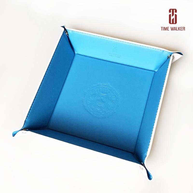 TW Portable Dice Tray Blue - TW 女神對決便攜骰盤 藍色 - [GoodMoveBG]