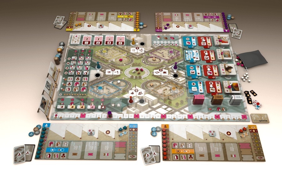 The Gallerist: Includes Upgrade Pack & Scoring Exp  - 畫廊經理人(更新版+擴充) - [GoodMoveBG]