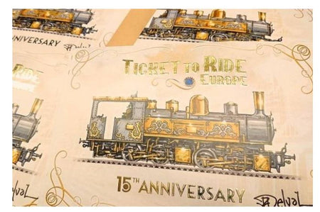 Ticket to Ride Europe: 15th Anniversary - 鐵道任務: 歐洲篇 15週年紀念版 - [GoodMoveBG]