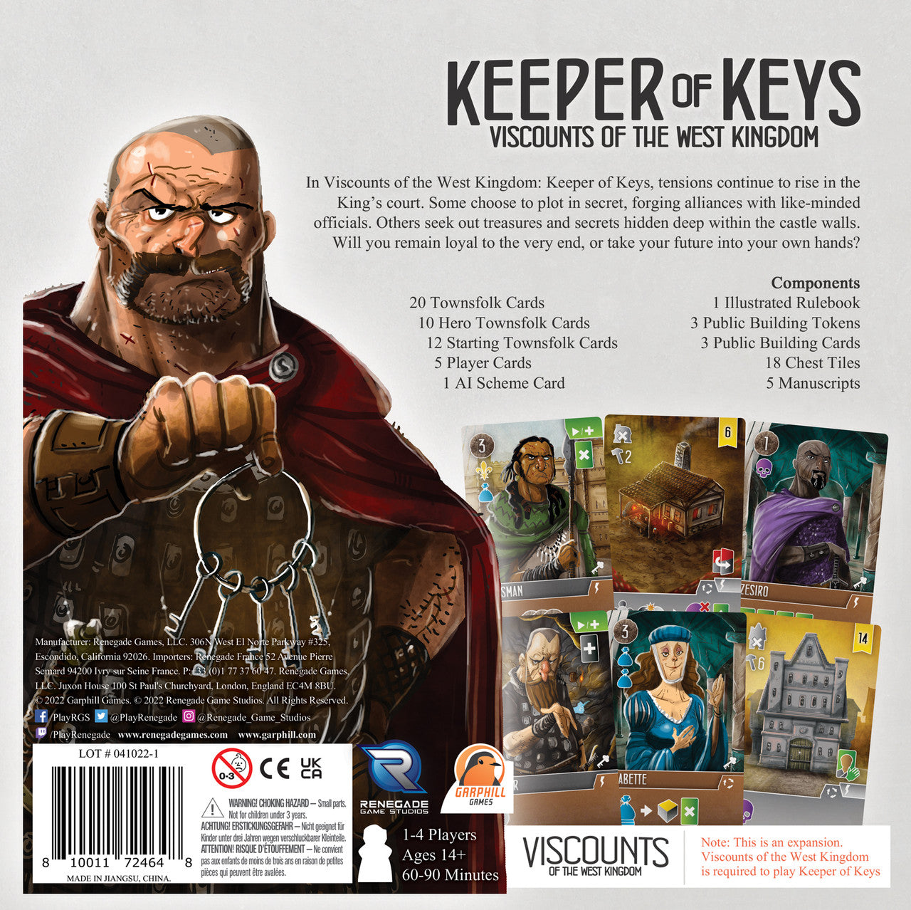 Viscounts of the West Kingdom: Keeper of Keys - [GoodMoveBG]