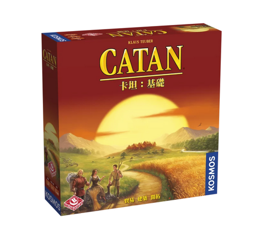 Catan Base Game - 卡坦 : 基礎 - [GoodMoveBG]