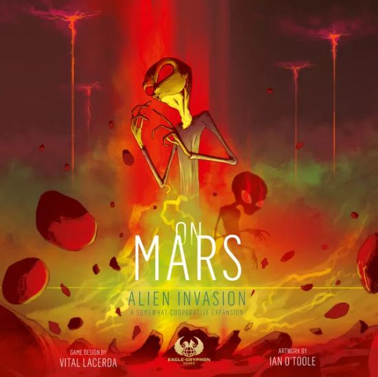 On Mars: Alien Invasion (KS) + Heat Transferred Wooden - [GoodMoveBG]